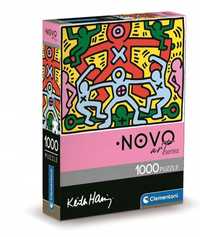 Puzzle 1000 Compact Art Keith Haring, Clementoni