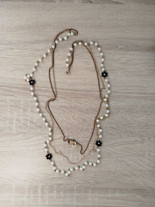 Łańcuszek wisiorek naszyjnik długi