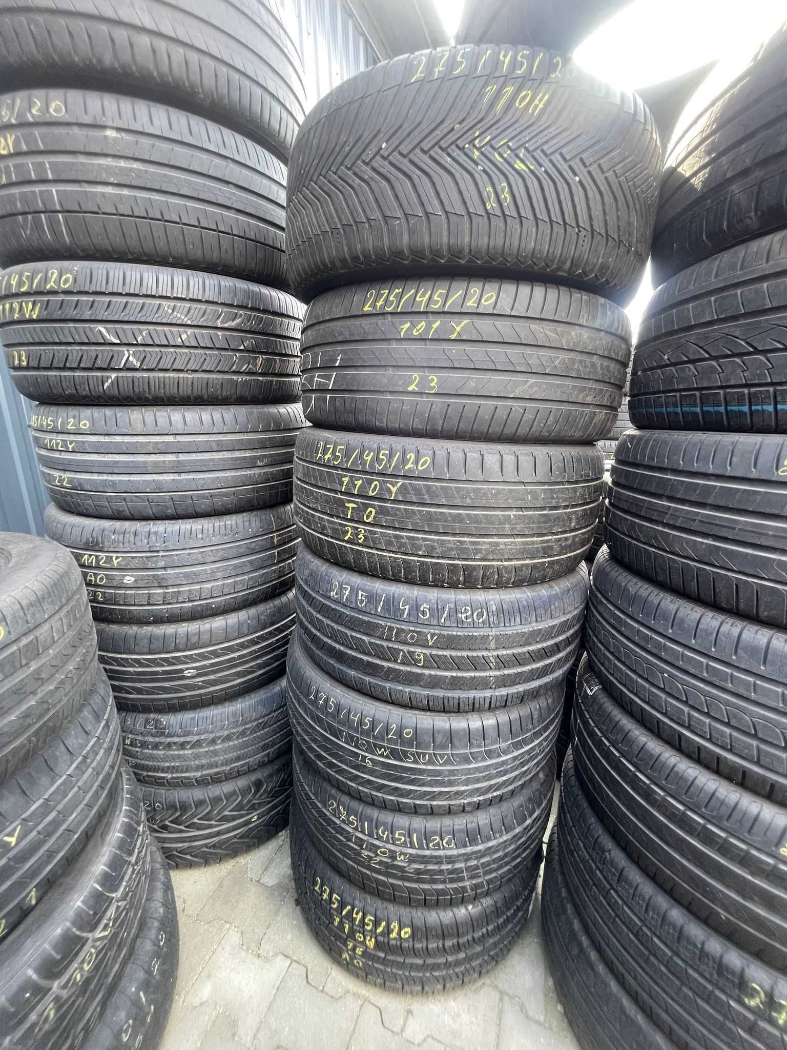 Opony pojedyncze 275/45R20 Michelin Continental Dunlop Pirelli