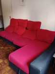 Sofá 4 lugares com chaise Longue