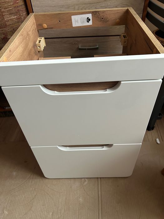 Szafka pod umywalkę 40 cm z szufladami Aruba nowa złożona