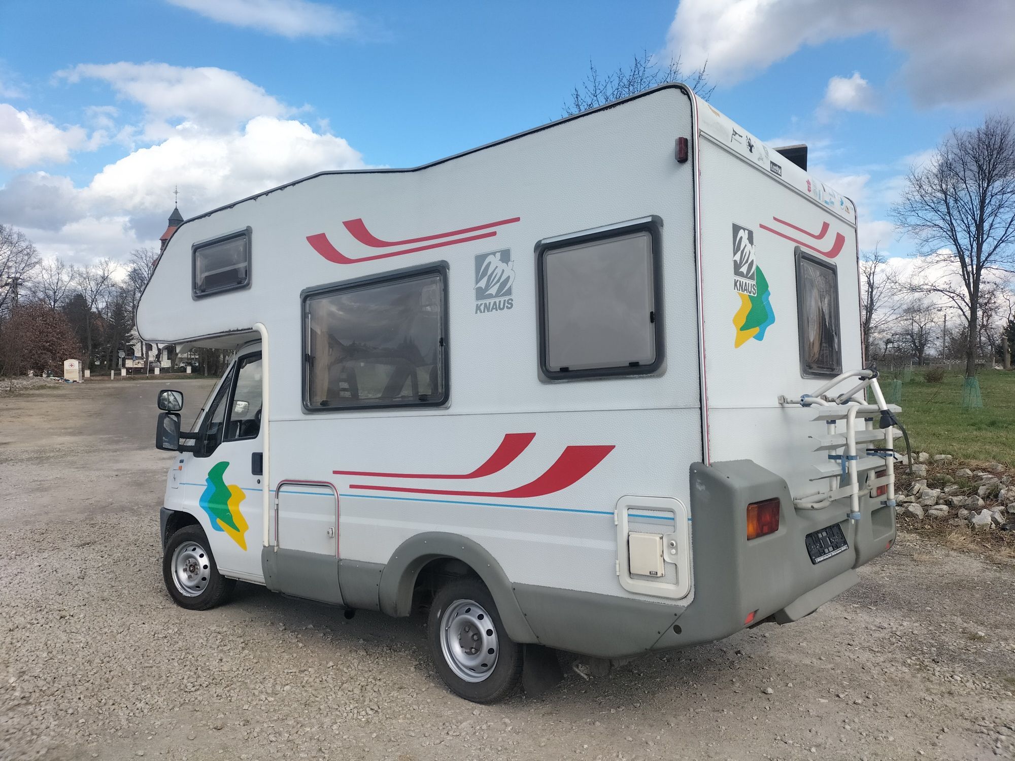 Fiat Ducato KNAUS camper,kamper  6 osobowy,WC,markiza,prysznic.