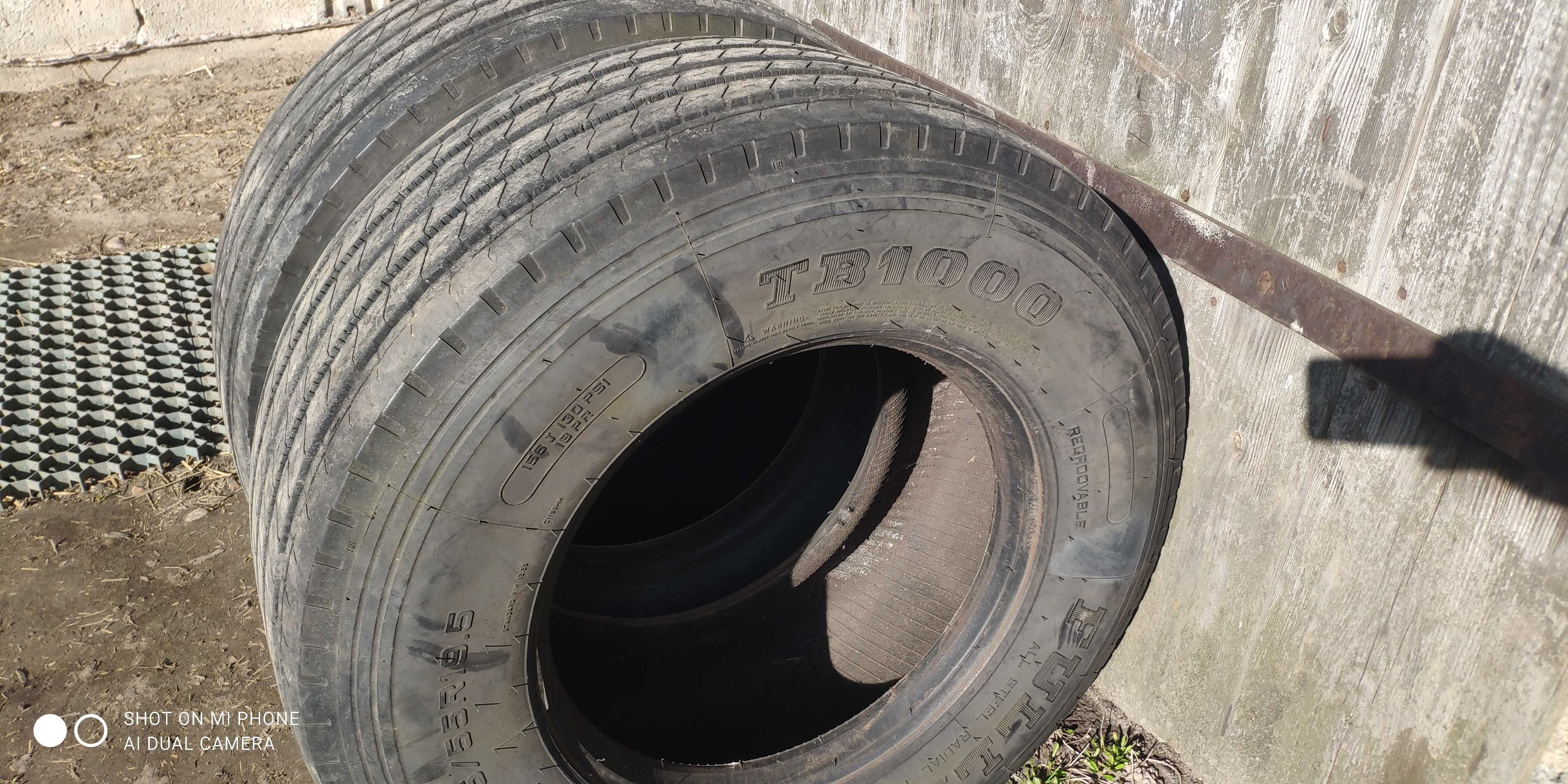 Opony 385/55R19,5 " 156J FULLRUN TB1000 para 2szt komplet naczepa 1szt