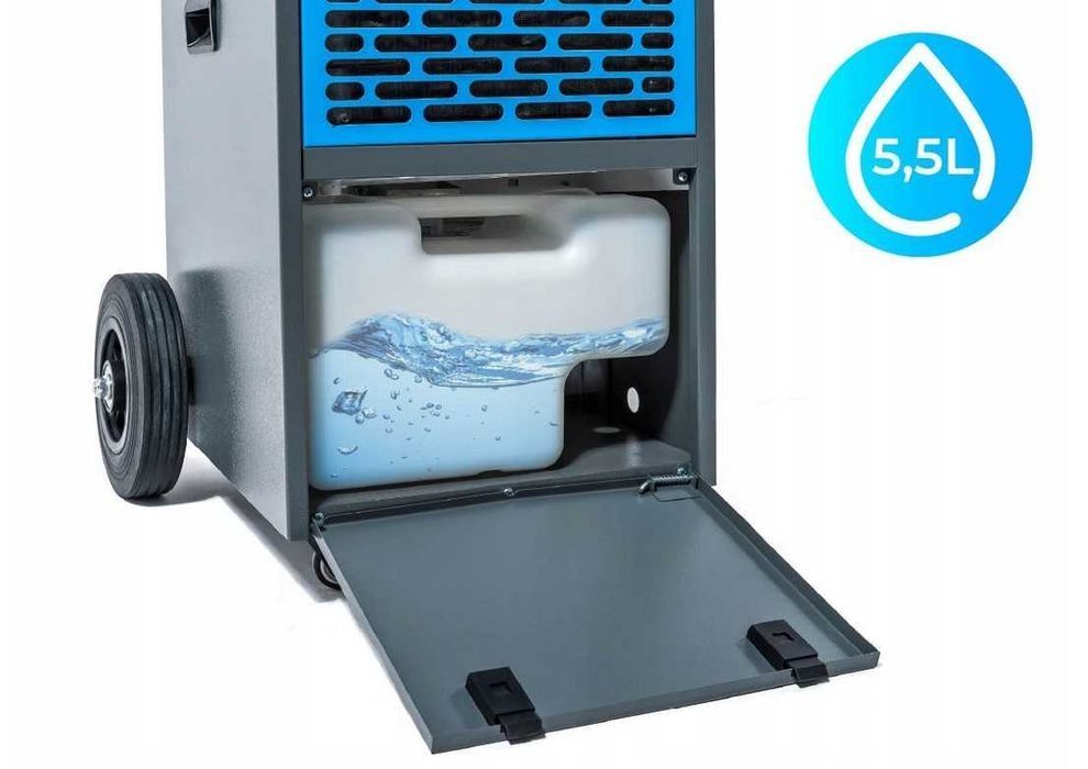 Budowlany OSUSZACZ POWIETRZA Hexwelt 650W 50L/24H Przemysłowy Nowy