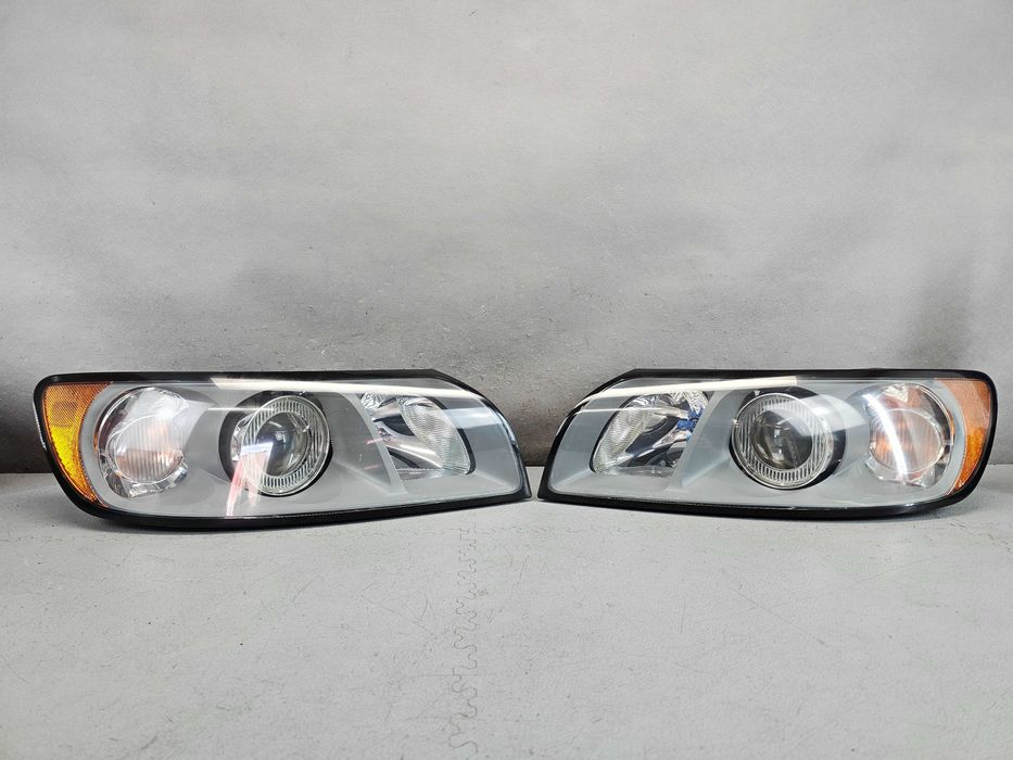 Volvo V50 S40 Lampy Przód Przednie Komplet Lewa + Prawa Europa IGŁA