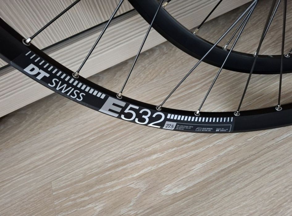 Nowe koła 27,5 dt swiss E532 novatec qr bardzo mocne maszynowe
