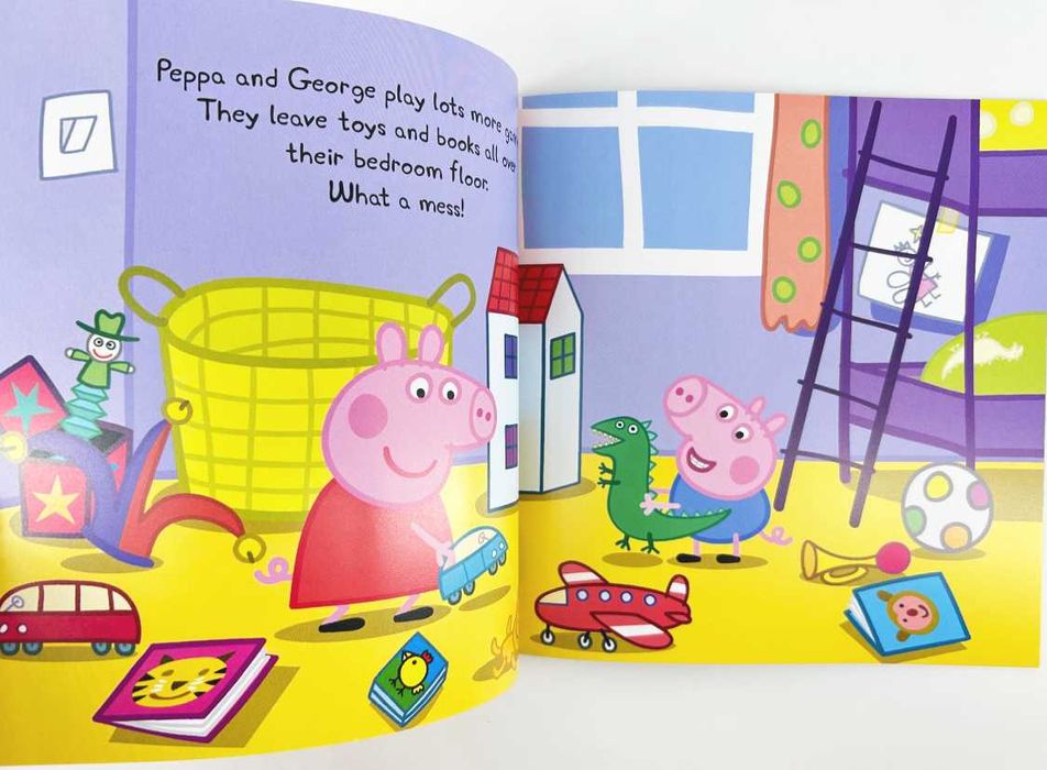 Peppa Pig: Tidying Up | Świnka Peppa książka po angielsku