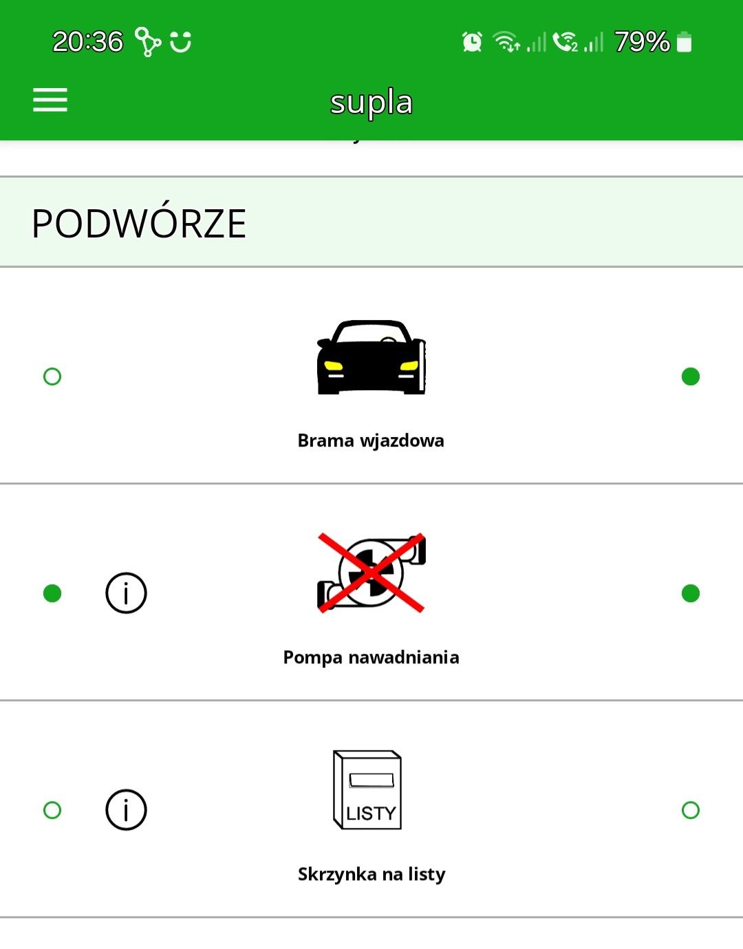Modół zdalnego sterowania napędem bramy WIFI SUPLA