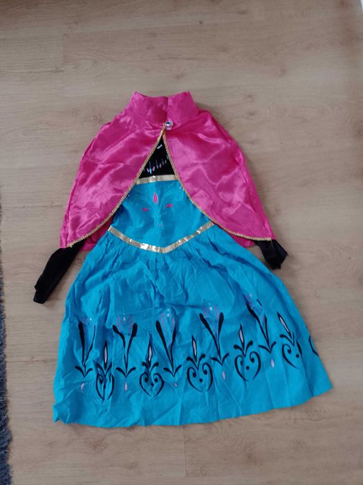 Strój karnawałowy ANNA ANNY Kraina Lodu Frozen kostium 98/104 (3)