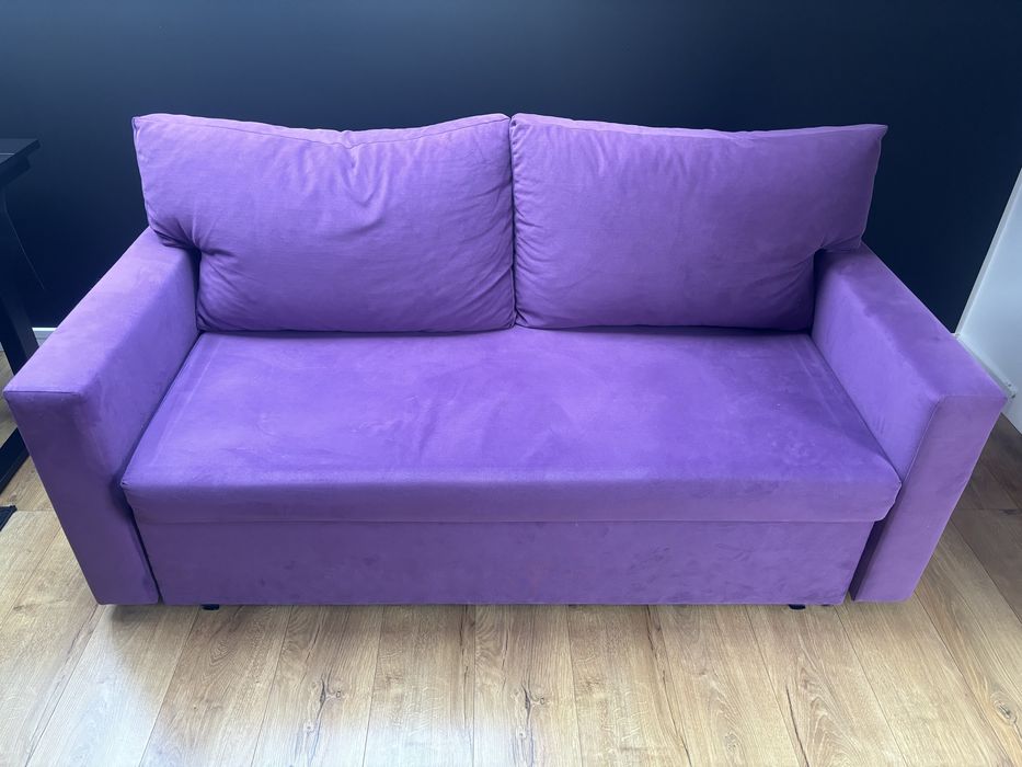 Sofa Iza 3R Black Red White