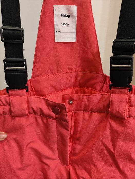 Лижні штани- комбінезон для дівчинки. Sinsay. 140