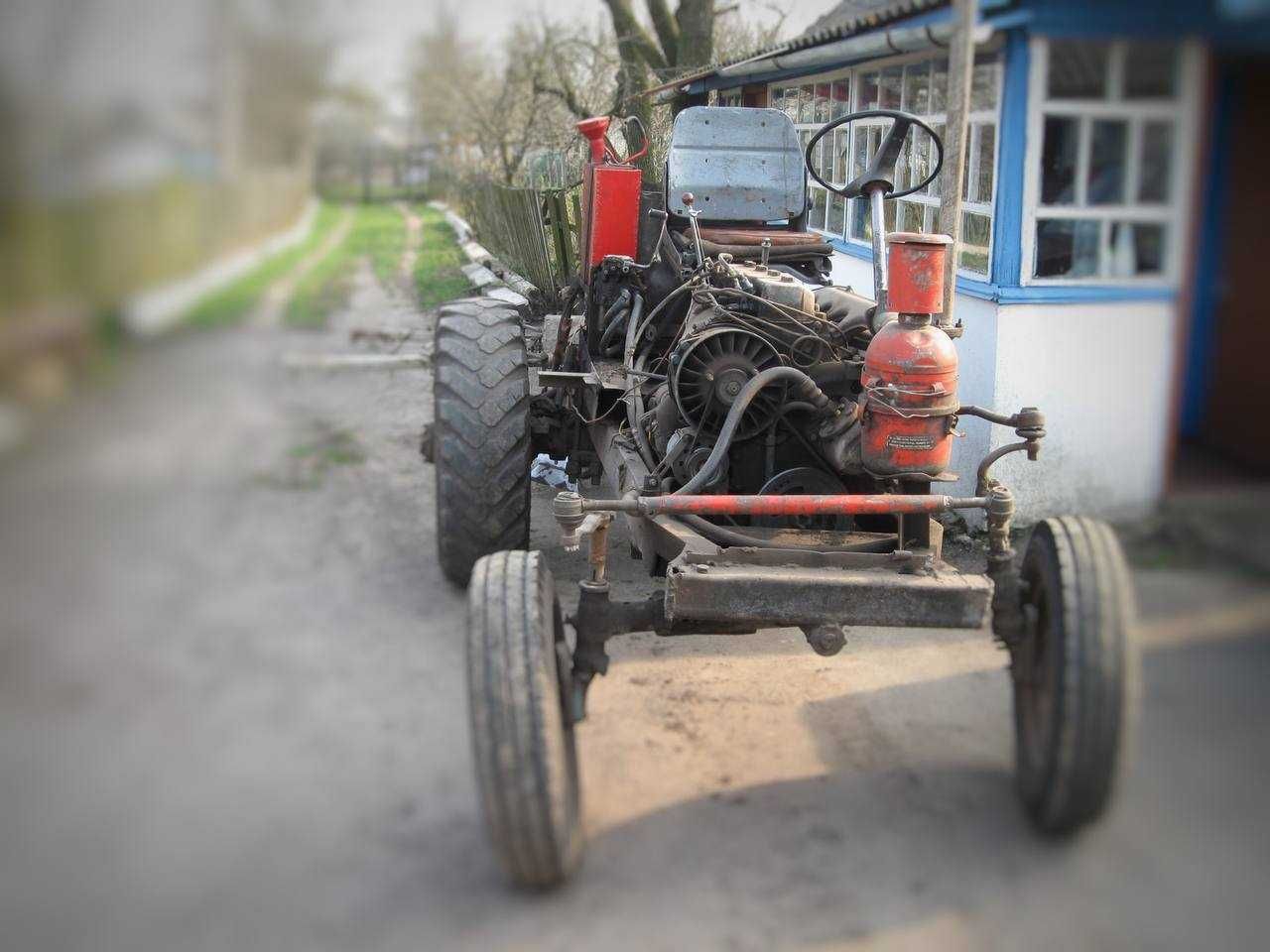 Трактор саморобний на базі мотору Т-40