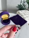 Нова каблучка gucci оригінал біле золото 750 проби made in italy