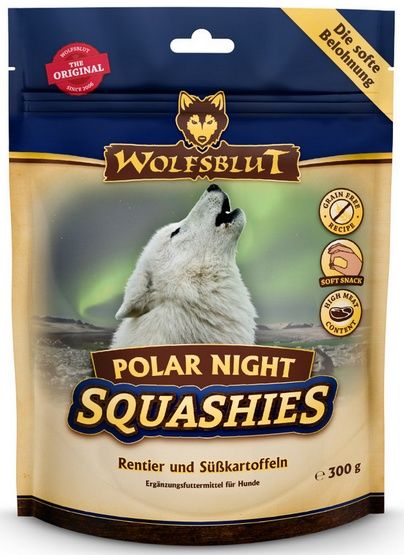 Miękki przysmak dla psa bez sztucznych dodatków Wolfsblut Renifer 300g
