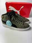 Nowe sneakersy PUMA SMASH V2 MID WTR L zielone 37