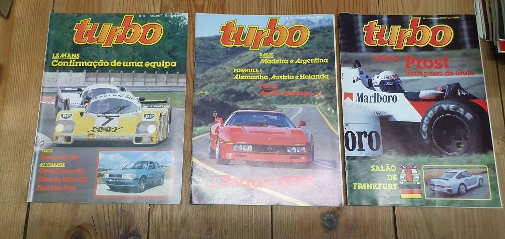 Revistas Turbo do ano 1982/83