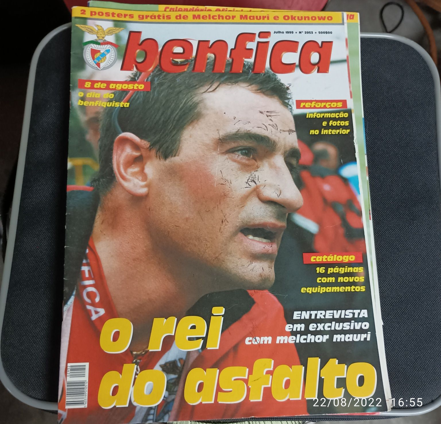 Revistas antigas Benfica. Só hoje!