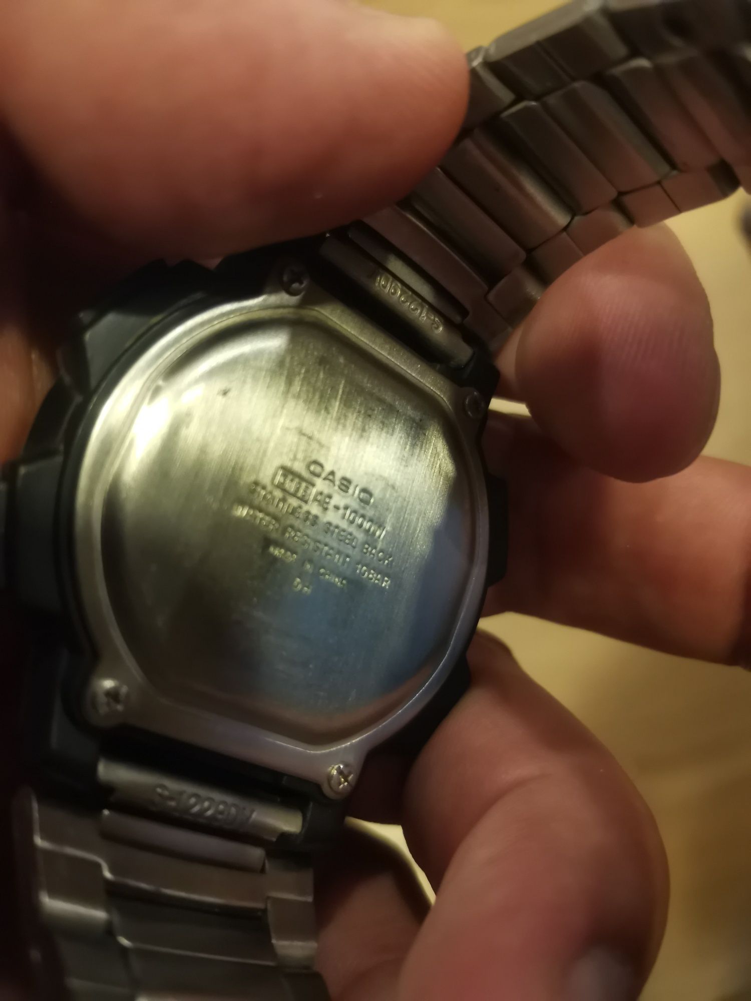 Часы Casio salarms wr100m