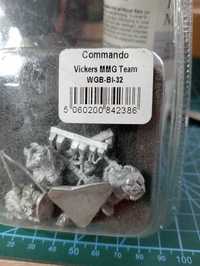 Bolt Action brytyjski karabin maszynowy (Commando vickers MMG)