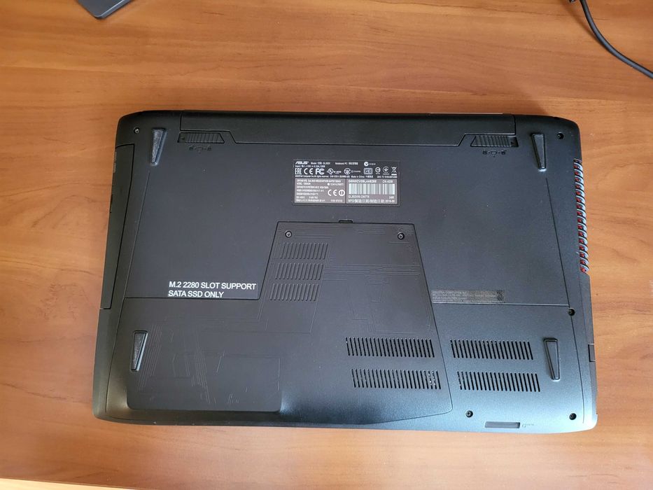 Laptop gamingowy  ASUS GL552VW 12gb ram, GTX960, 240ssd +1000hdd