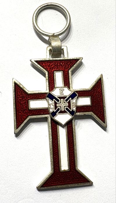 F C Belense Cruz de Cristo de 1979 esmaltada