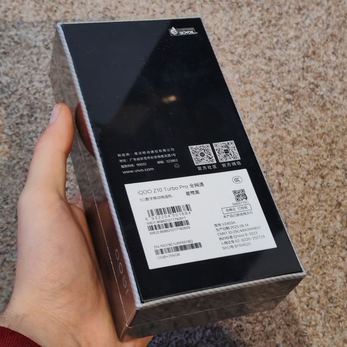 IQOO Z10 TURBO PRO - 12/256