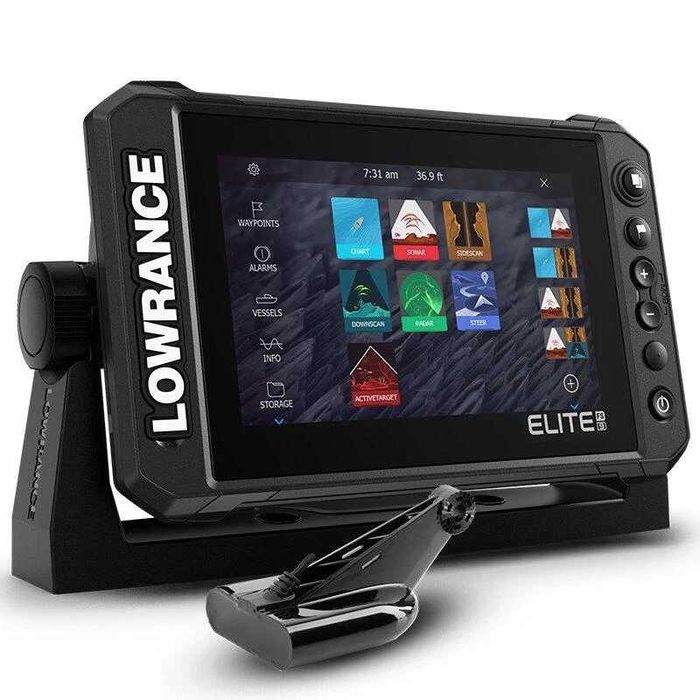 Lowrance Elite FS 9 Black Edition com Transdutor 50/200 khz 600W HDI