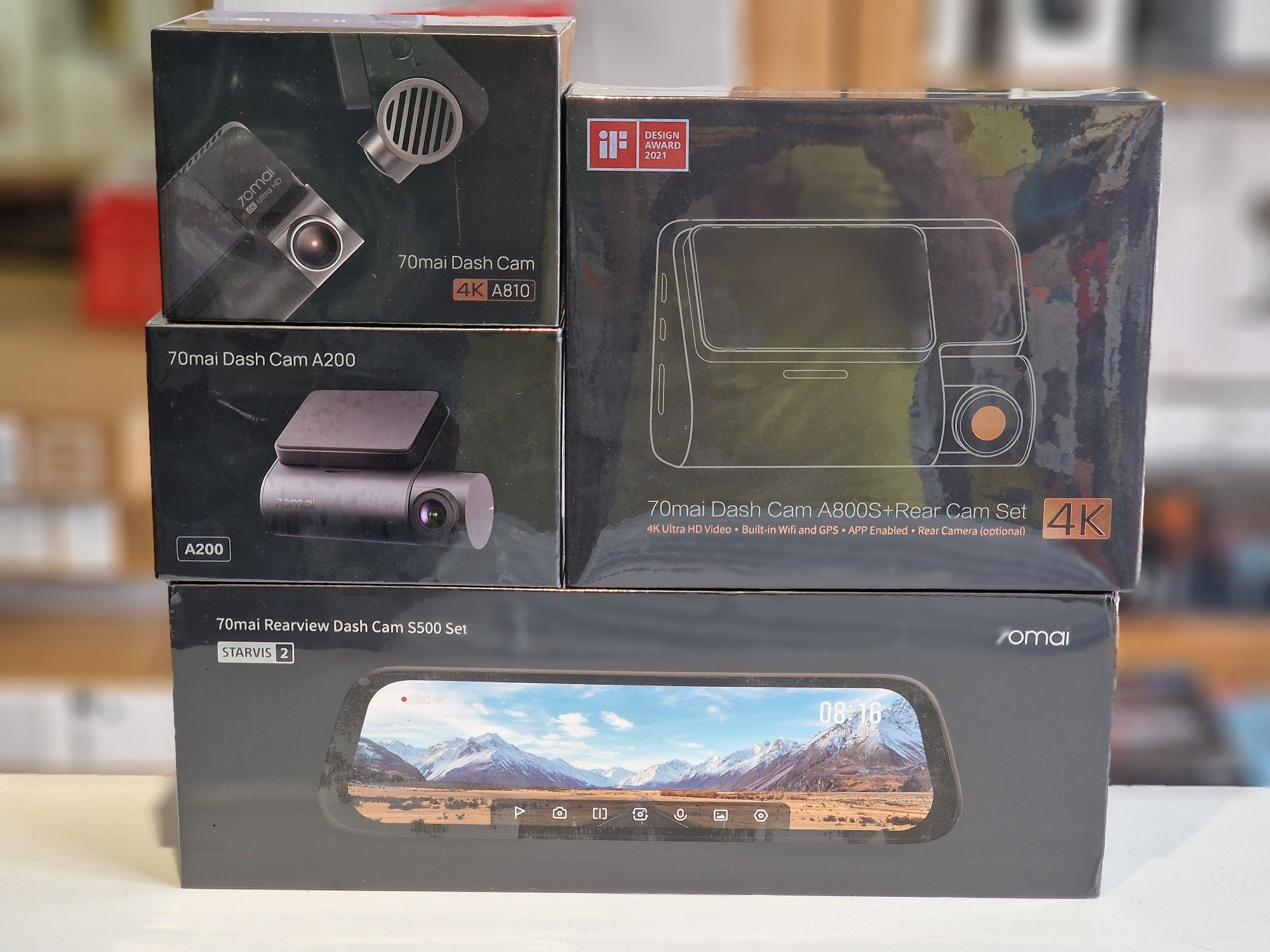 Відеореєстратор 70Mai Dash Cam M310, A200, A510, A810, S500 (міжнарод