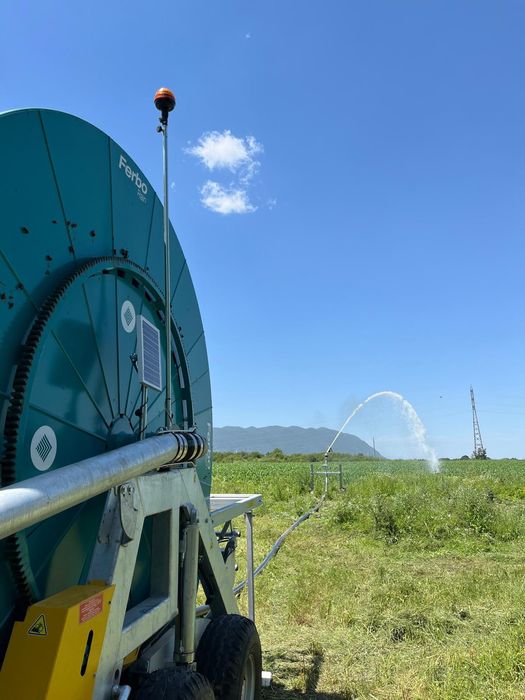 FERBO Deszczownia szpulowa 90/480m  Black Edition