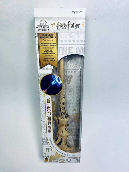 Różdżka Magiczna HARRY POTTER Lumos Wands VOLDEMORT 18CM Nowa Poznań