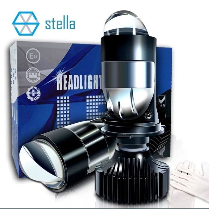 Лампа LED H4  stella для мотоцикла