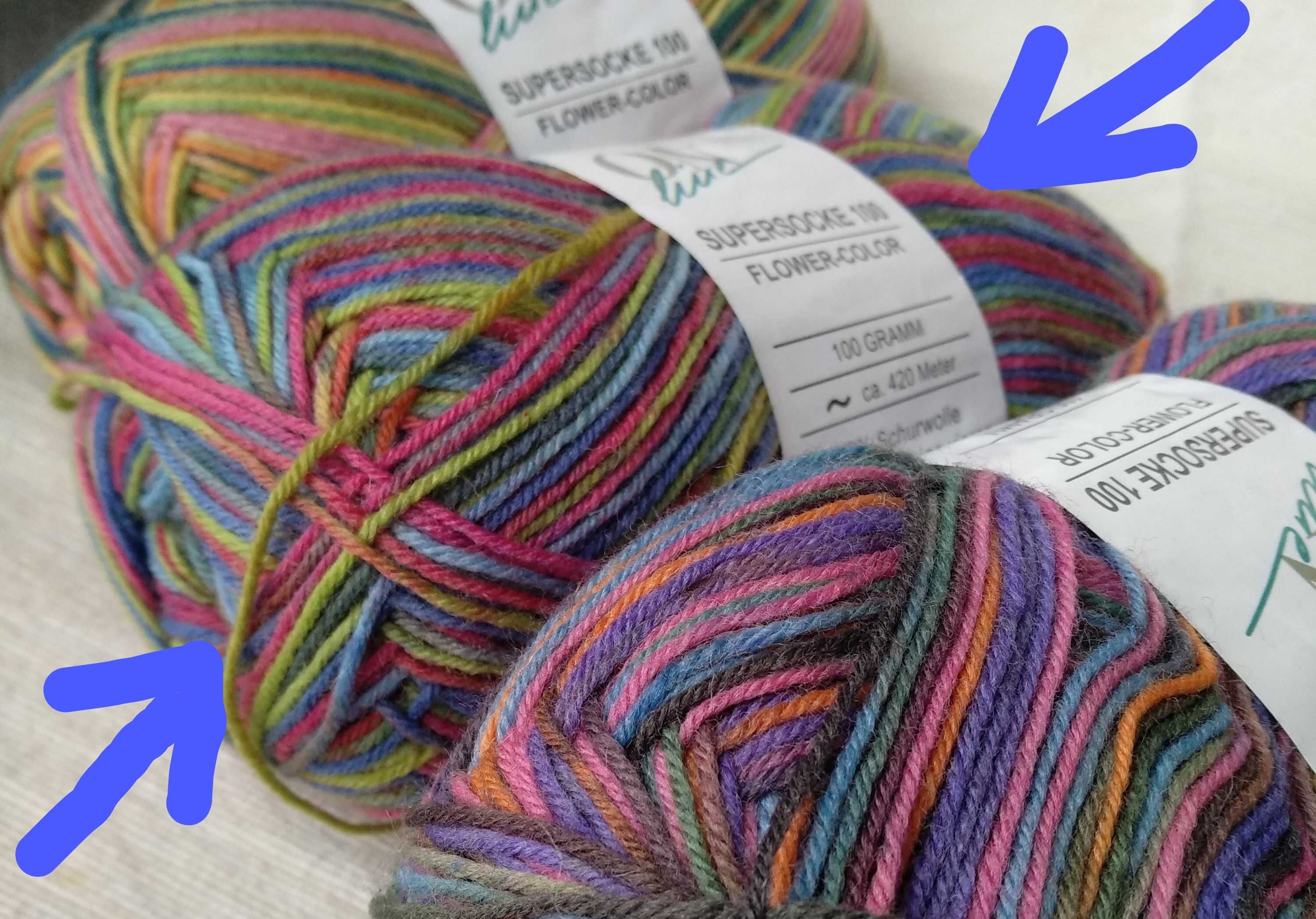 Włóczka virgin wool superwash,  Kolor nr 1334