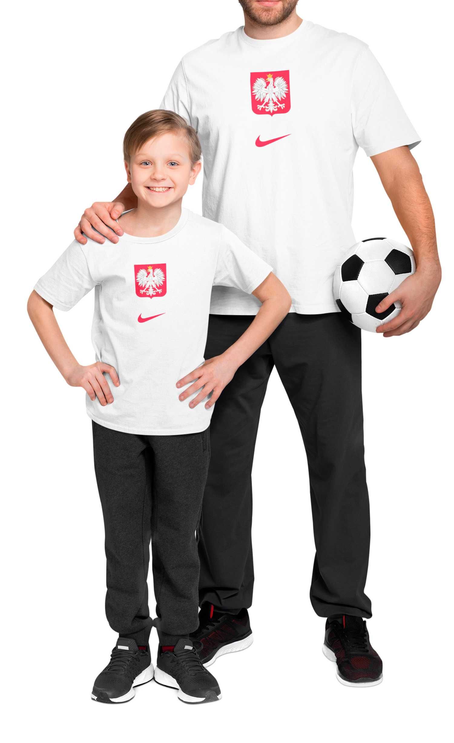 T-shirt Koszulka Reprezentacji Polski Euro 2024 Domowa Personalizowana