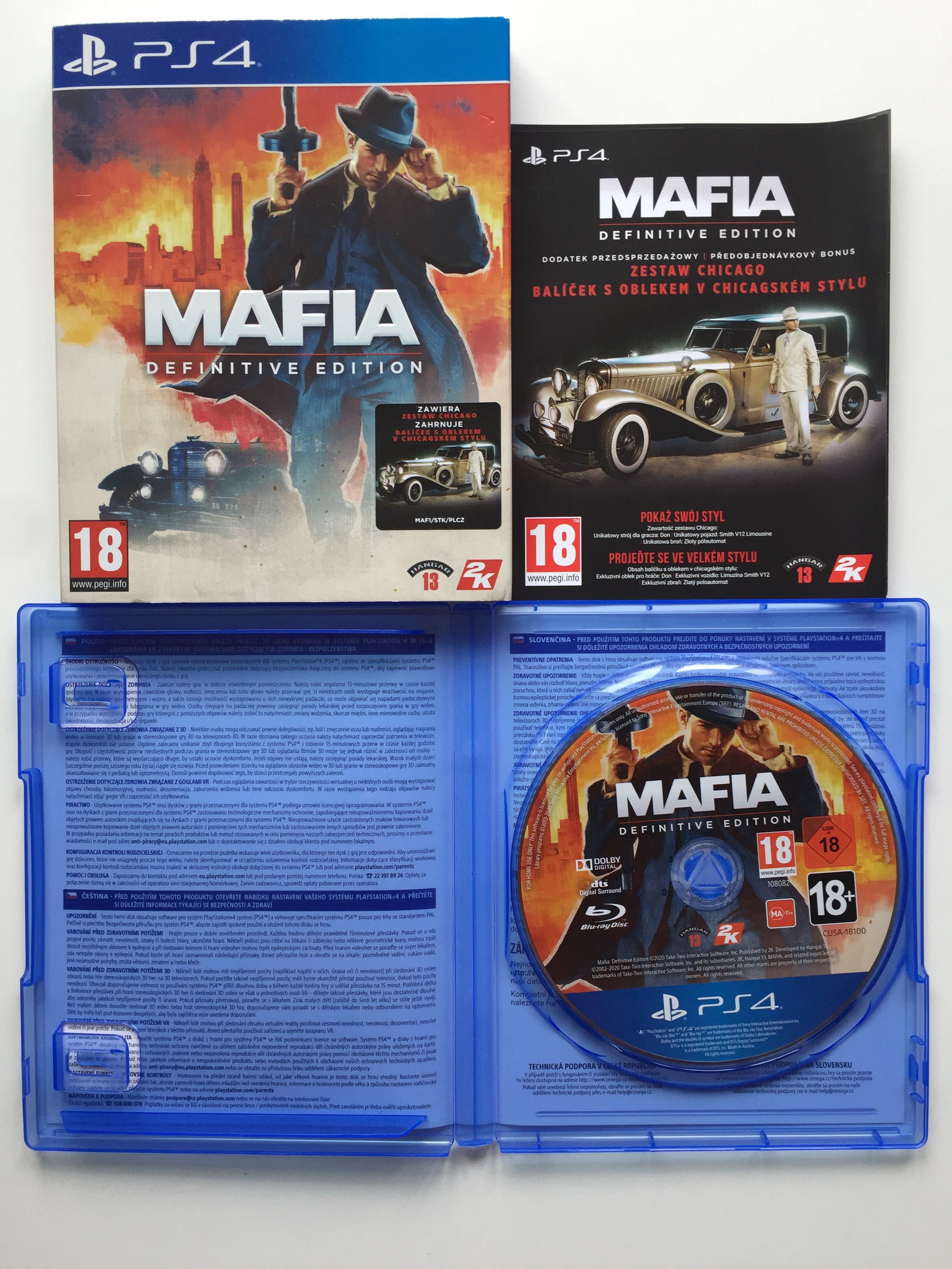 Mafia 1 Definitive Edition PO POLSKU Edycja Ostateczna PS4 PlayStation