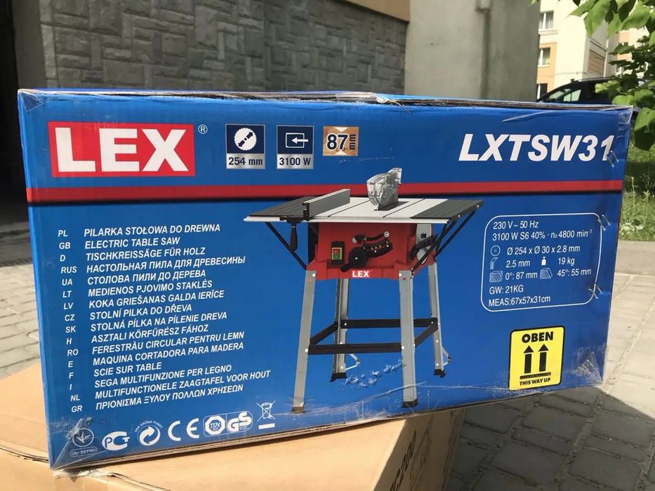 АКЦИЯ‼️Циркулярная пила настольная LEX LXTSW31/циркулярка настольная