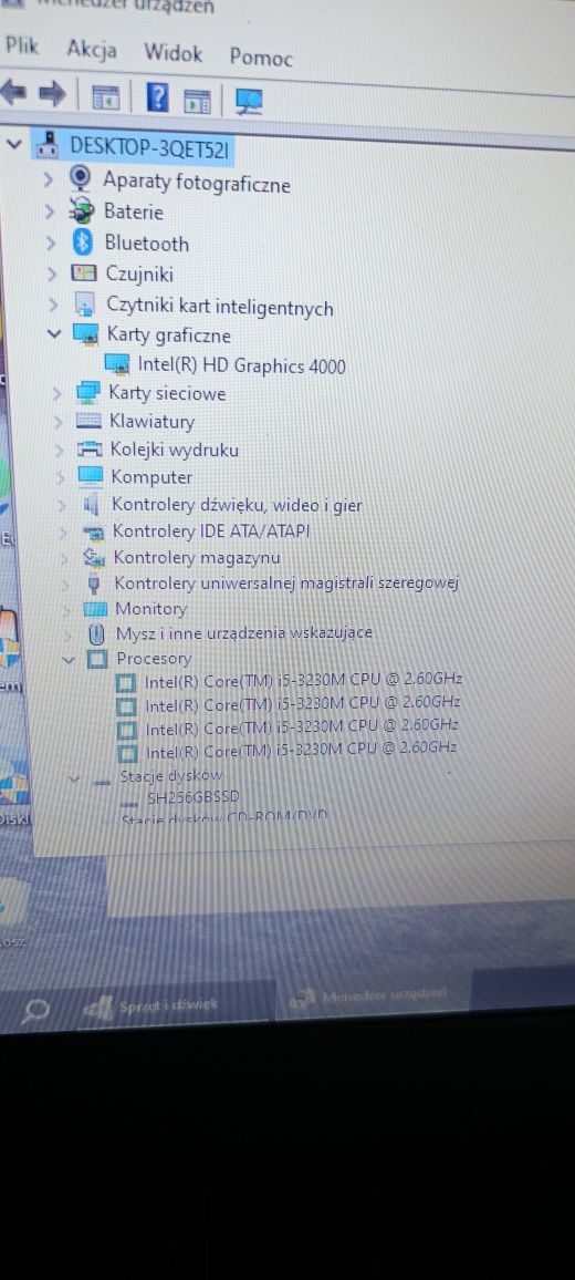 Toshiba portege r930 i5 8gb ram 256 GB SSD nowy bat ok 1,5h szybki