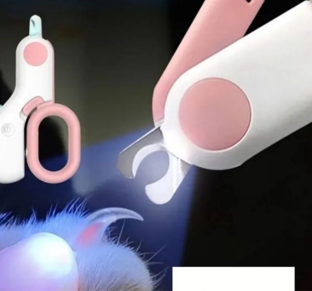 Corta unhas para animais com Led