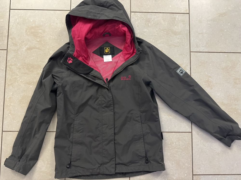 Jack Wolfskin Texapore kurtka / płaszcz Parka, khaki r. M , jak nowa