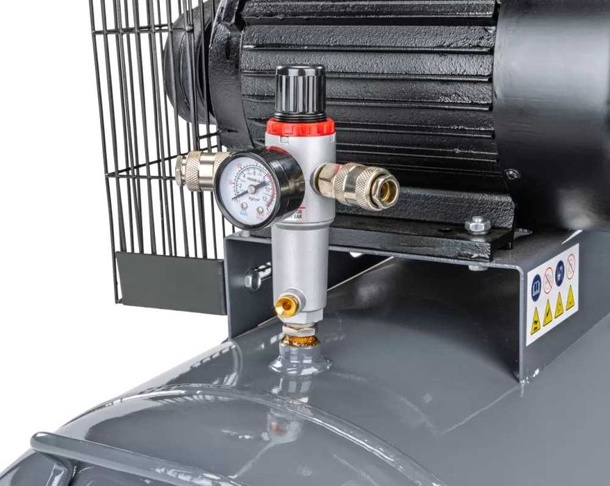 Kompresor olejowy 200l 8 bar sprężarka 230v 650l/min + wąż