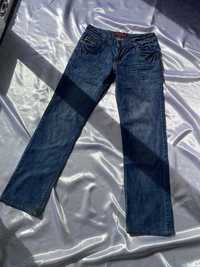 Jeansy typu proste XS 34 swanky jeans denim szersze nogawki