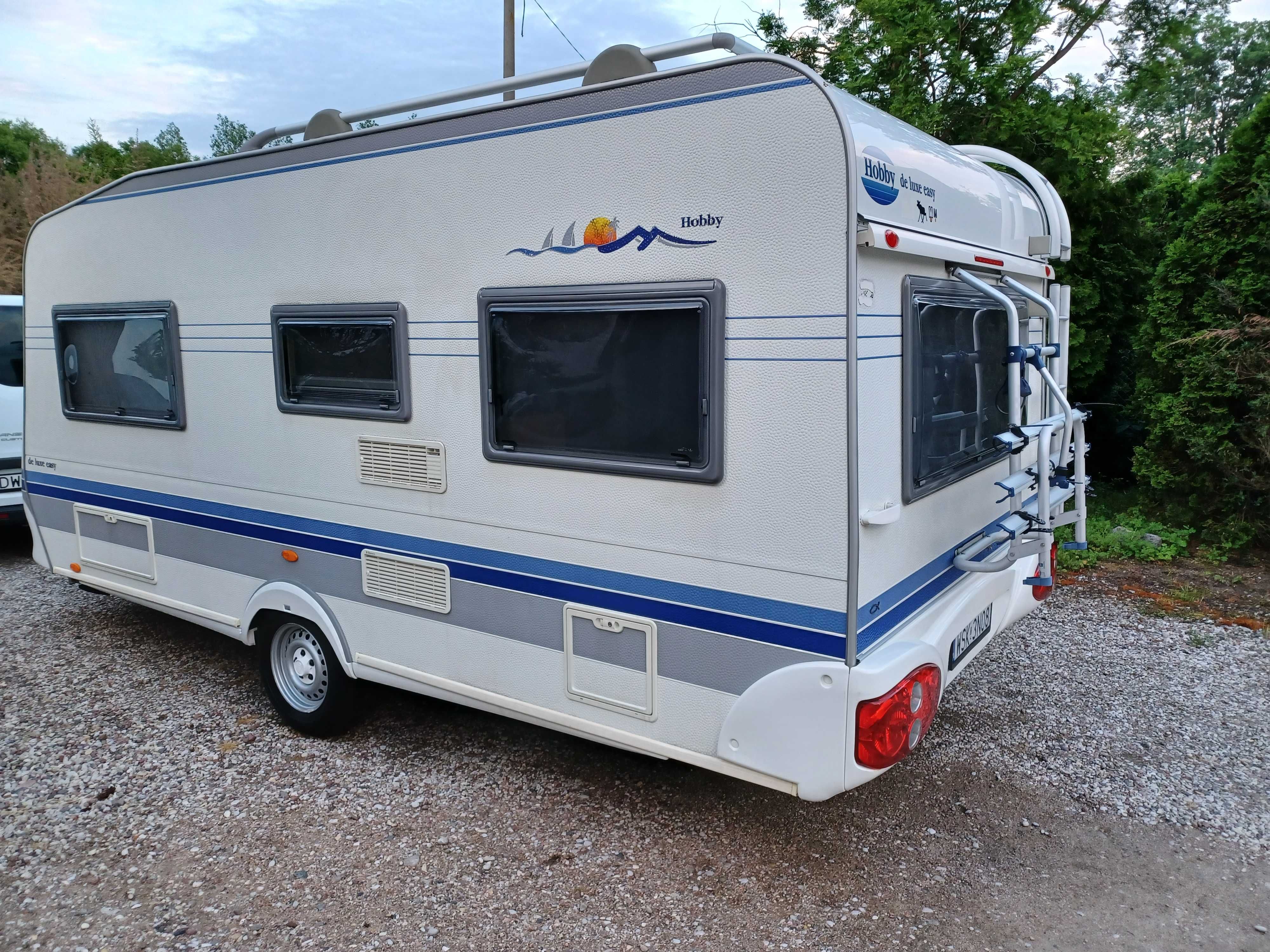 Przyczepa Kempingowa Hobby De Luxe Easy 460