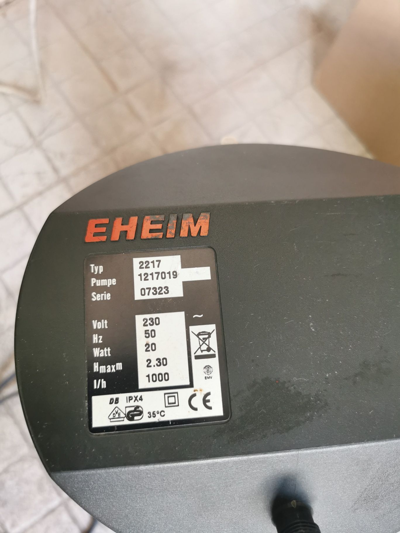 Vendo bomba de aquário