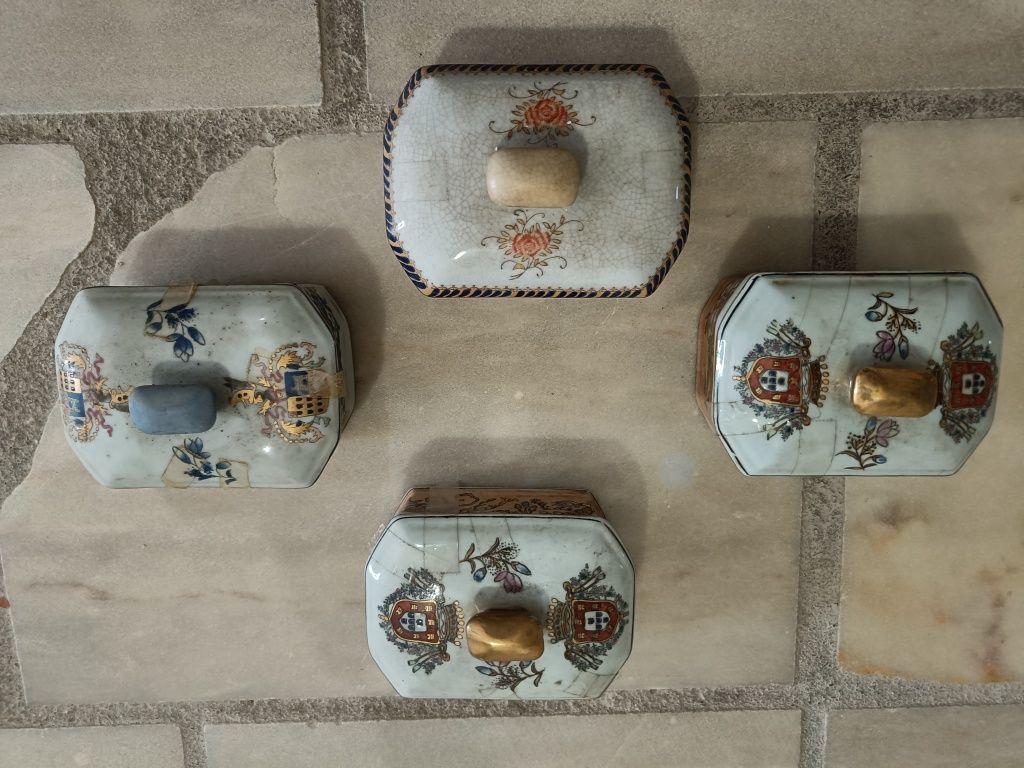 Conjunto de 4 guarda jóias