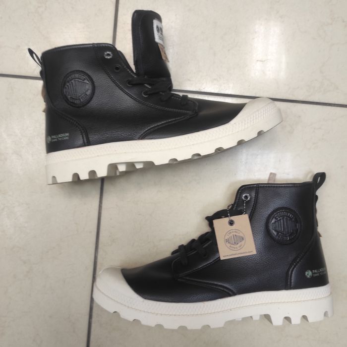 Нові шкіряні черевики Palladium 45 р.