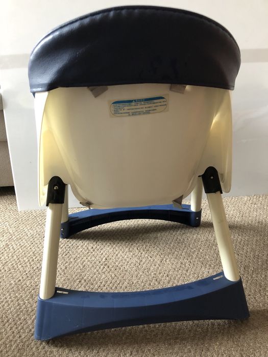 Fotelik do karmienia krzeselko z podstawka dla dziecka malucha bdb