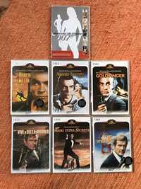 DVDs James Bond Coleção com 7 filmes Classicos