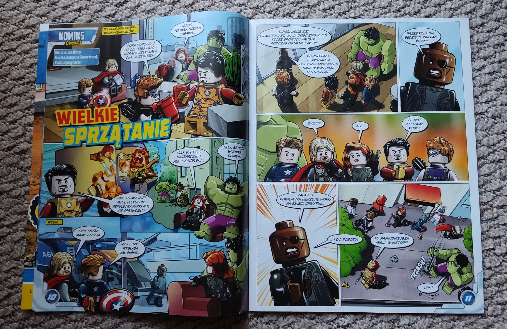 Lego Marvel Avengers Лего Марвел Месники Мстители журнал журналы