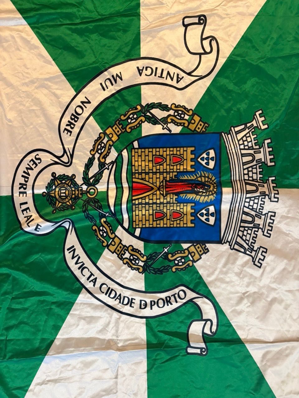 Bandeira oficial Câmamara Municipal Porto CMP