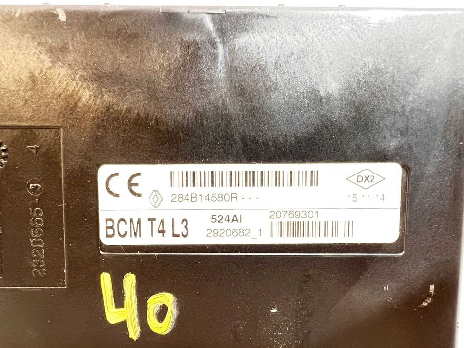 Bcm Bsi módulo Comfort smart fortwo 453 renault