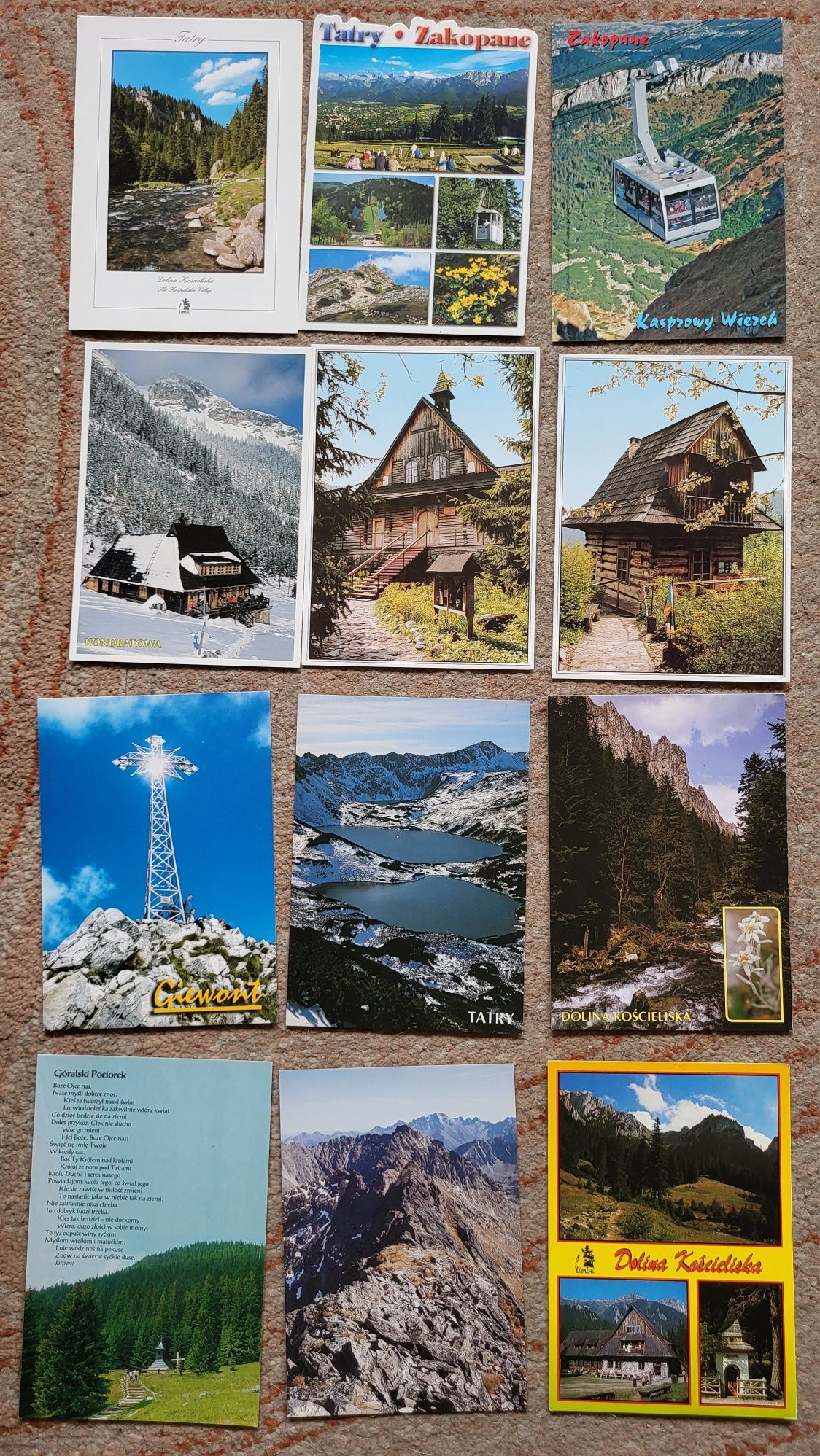 Pocztówki Schroniska  Górskie oraz . Tatry